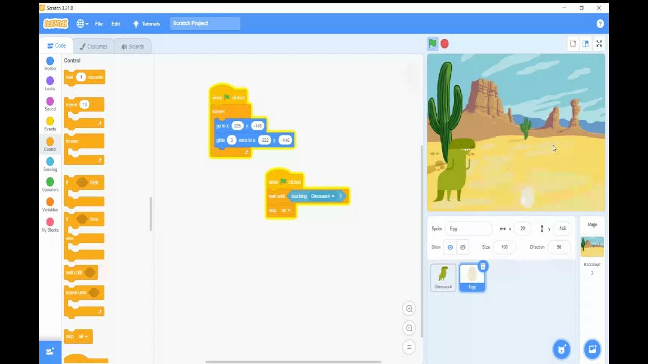 scratch jumping game YouTube