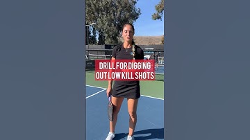 Struggling to return kill shots at your feet? This drill is for you! #pickleball #pickleballtips