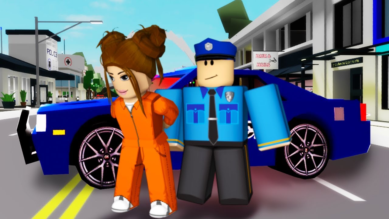 I GOT ARRESTED IN ROBLOX BROOKHAVEN.. (funny)