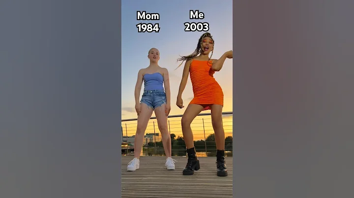 DANCING WITH MY MOM!RATE THIS SUNSET ?/10