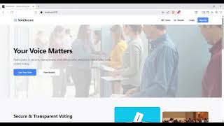 Online Voting System developed using Reactjs(frontend) and SpringBoot(Backend)