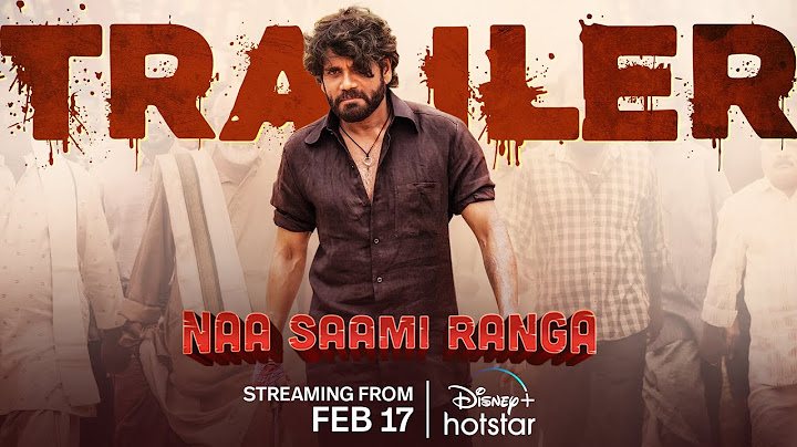 Naa Saami Ranga - Trailer | Streaming from 17th Feb | Akkineni Nagarjuna | Ashika