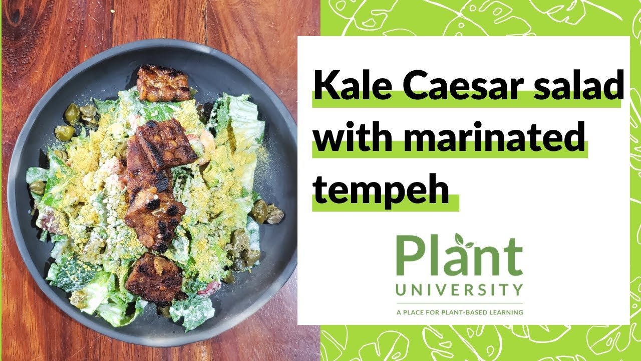 recipes, plant-based, vegan, vegetarian, vegan recipe, caesar salad, kale, ...