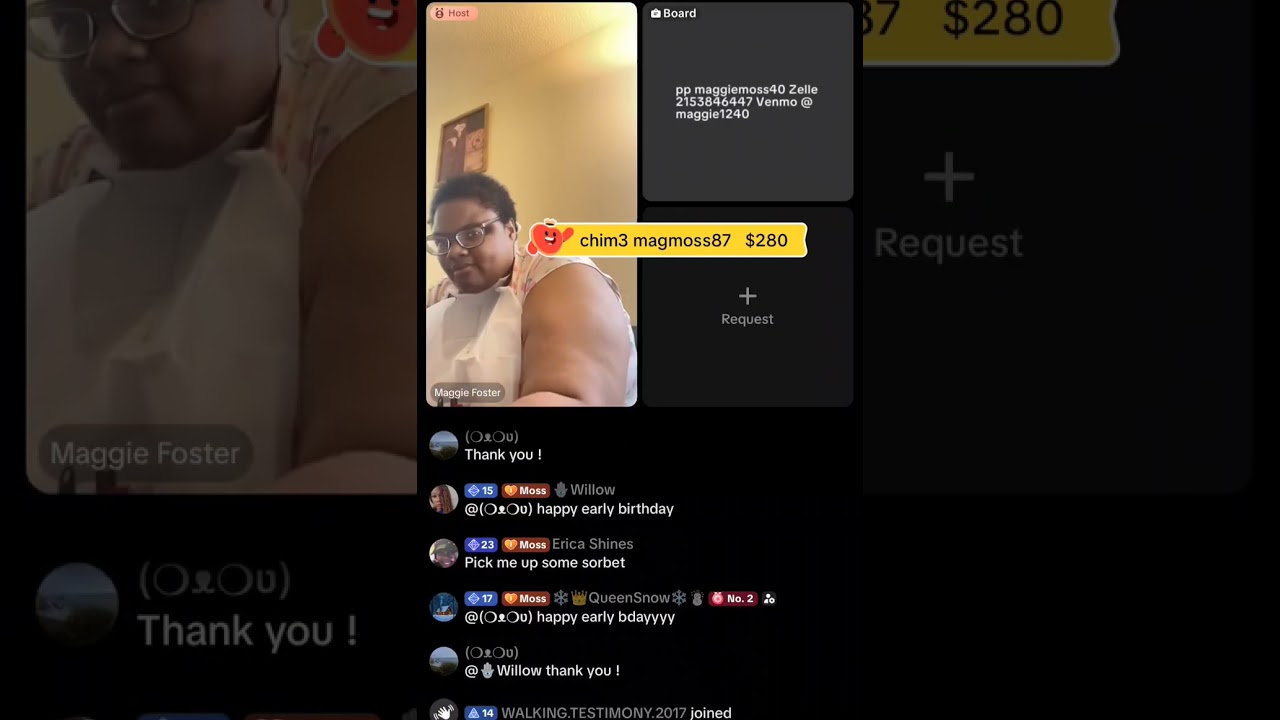 Maggie Foster live March 7 2026