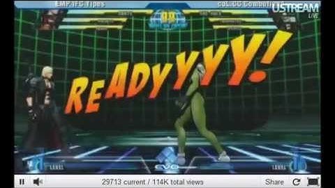 Evo 2k11 - Marvel vs Capcom 3 - Yipes vs ComboFeind
