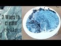 3 Ways to create cells in your resin art