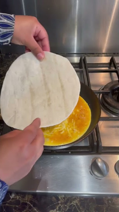 Breakfast Idea / omelette with tortilla