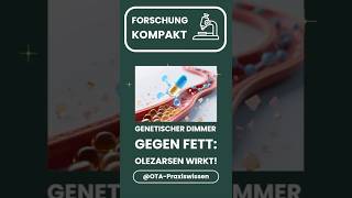 Genetischer Dimmer gegen Fett: Olezarsen wirkt! #shorts