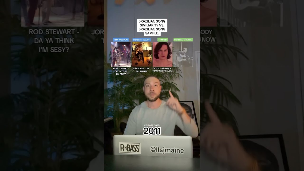 Brazilian Song Similarity Vs Sample Gotye Rod Stewart Shorts