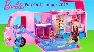 vitaliteit Betekenis Bevestiging Barbie Pop Out Camper 2017 New - Barbie Dolls Morning Routine in Dream Camper  Van - YouTube