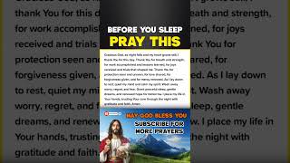 💞Bedtime Prayer Before Sleep - Powerful Night Prayer Before Bed#shorts #viral #WatchNow #ForYou #New
