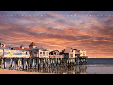 Piano Music & Landscape Photography: Old Orchard Beach, ME, USA