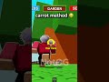 Ref:E4yiLY_cWLU Carrot method   #growagarden #roblox