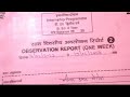 सात दिवसीय अवलोकन रिपोर्ट डायरी नंबर 2 || Observation Report One Week || MLSU B.Ed dairy b.ed file