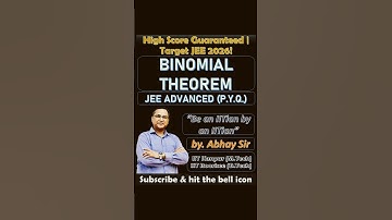 TARGET JEE 2026 || JEE MAINS AND ADVANCED || JEE PYQ SOLVED WITH EASY TRICK