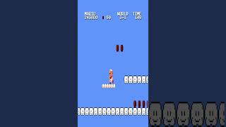 Jumping over the Flag Pole in Lost Levels is a trap! #nintendo #nes #mario #retro