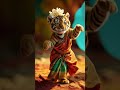 Traditional Tiger Dance Delight! #viraldance #trendingsong #shorts