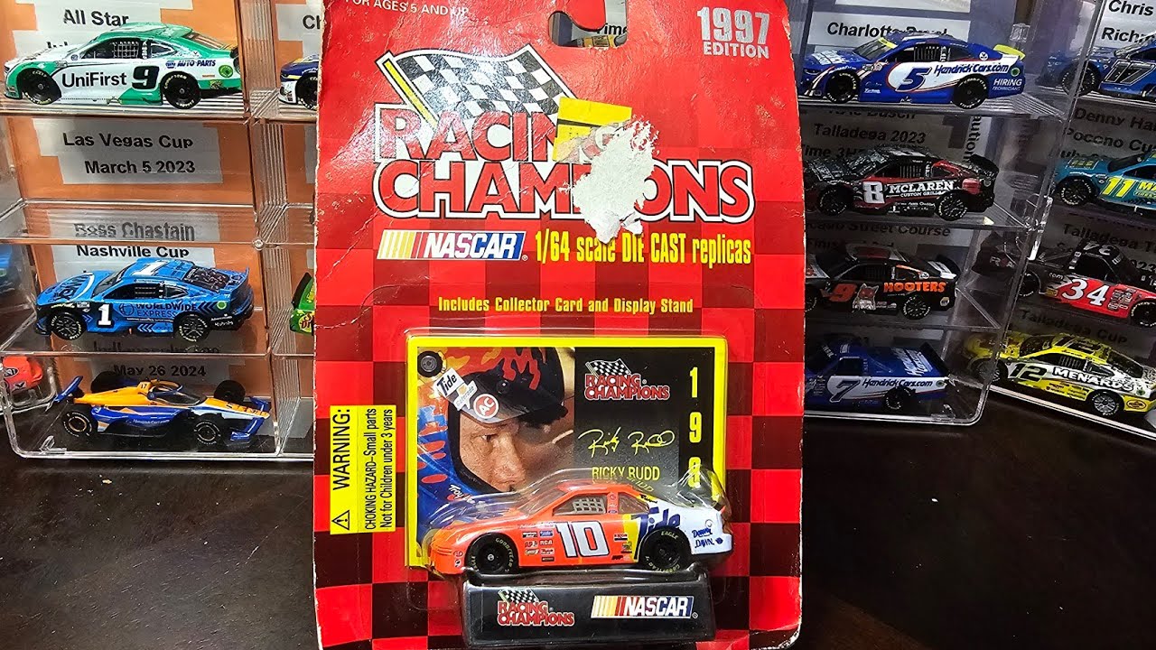 Ricky Rudd 1997 Ricky Rudd 1997 Tide Diecast - YouTube