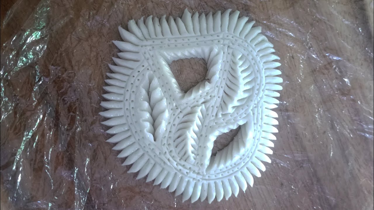 নকশি পিঠার সহজ ডিজাইনা | ডিজাইন নাম্বার ১