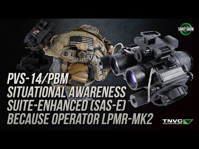 Tactical Night Vision Company PVS-14/PBM, SAS-E, LPMR-MK2, RNVG - SHOT Show 2019