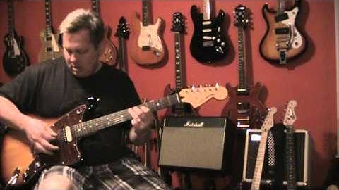 Squier Vintage Modified Jaguar - Before