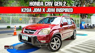 Honda CRV GEN 2 K20A JDM X JDM Inspired | OtoCulture