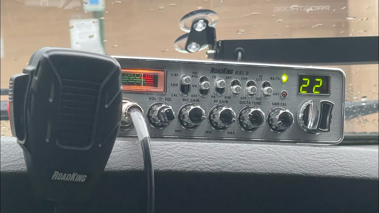 Roadking Cb radio review Uv5r and other tech Gadgets YouTube