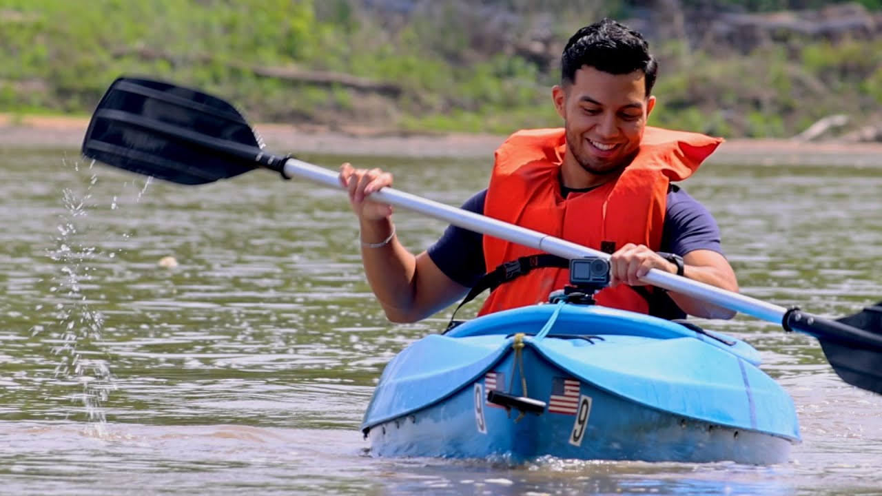 Kayaking the Kansas River