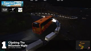Tourist Bus Simulator I Climbing The Mountain Night With a SECRET CONTINEER  I 1080P screenshot 1