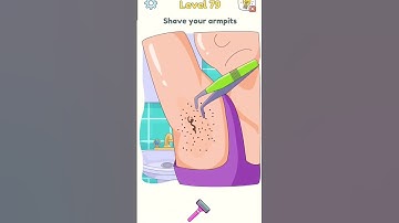Shave your armpits DOP 3 game New video and New level 79 #youtubeshort #shortvideo #games #dop3 #ios