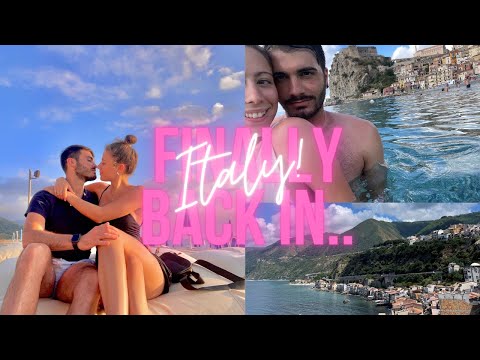 FINALLY BACK IN ITALY! SCILLA BEACH TRAVEL VLOG