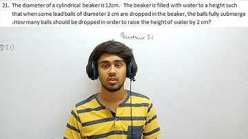 Class 10th ICSE three-dimensional solids exercise 1(c) question 21 to 25