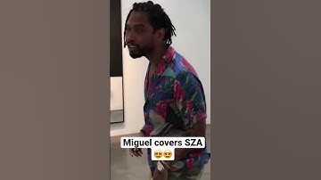 Miguel Covers SZA😍 #Shorts