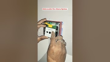 how to install fire alarm manual call point #youtube #treding #firealarm #shorts