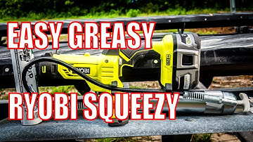 Make Greasing Easy Again - Ryobi P3410 18V Grease Gun