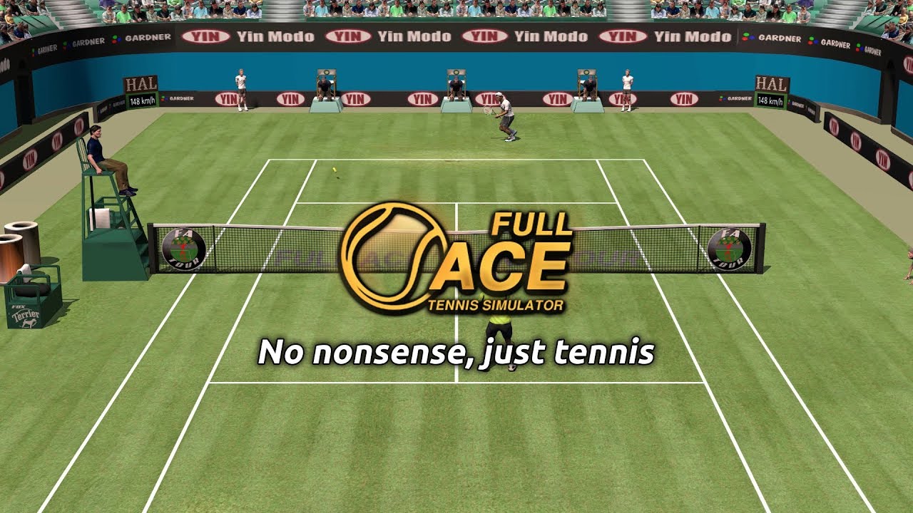 Welcome to Full Ace, tennis game on PC