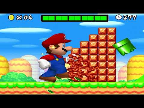 Smb New Super Mario Bros DS Infinite Mega Mushroom