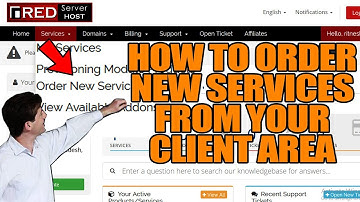How do I order new services from client area? [STEP BY STEP]☑️