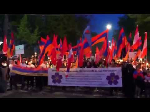 სომეხი ერის გენოციდის 100 წლისთავი. ავსტრია  Австрия  День Геноцида Армян 24.04.2015  Армяне Вірмени