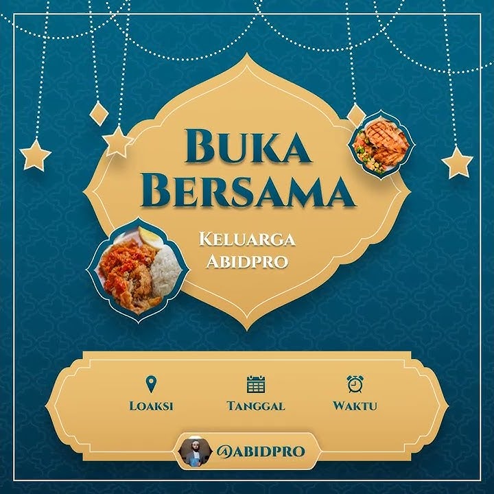 TEMPLET VIDEO UNDANGAN BUKA BERSAMA 01