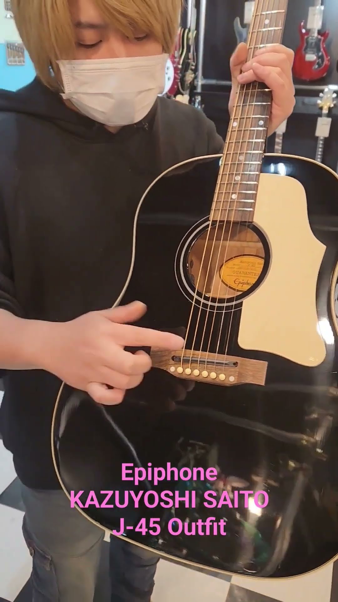 Epiphone: Kazuyoshi Saito J-45 - YouTube