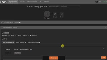 engageSPARK - Jump Logic IVR Action in 1 minute