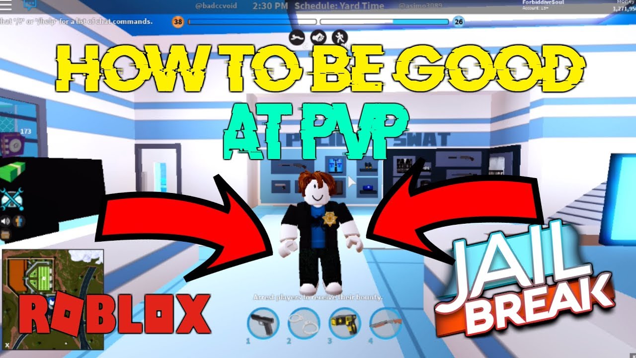 How To Be The Best Pvp Player In Jailbreak Roblox Jailbreak Youtube - de best pvp roblox