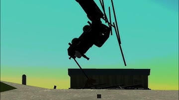 Train crash crash in Ever tech sandbox