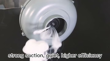 NUSSUN | Inline Air Duct Fan Plastic Circular Duct Fan