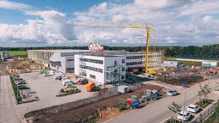 Bauzeitraffer: Neubau Firmensitz Willenbrock in Burgwedel