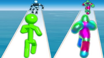 TALL MAN RUN  vs BLOB RUNNER 3D - Double Game