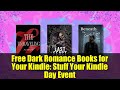 Free Dark Romance Books for Your Kindle: Stuff Your Kindle Day Event