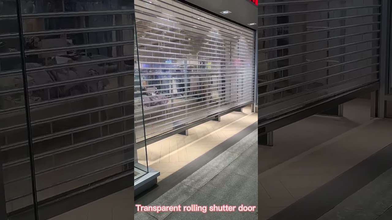 Polycarbonate Transparent Rolling Shutter 