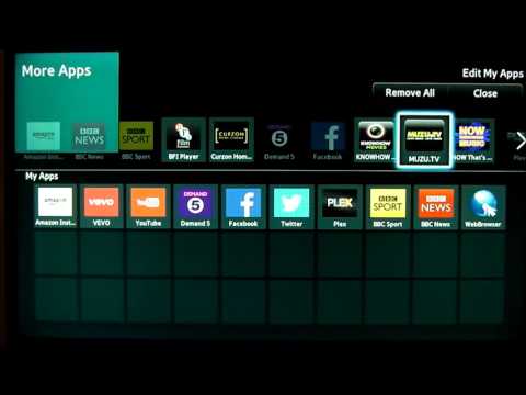 Smart TV, Apps with Smart Hub